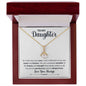 To My Daughter - Love You Always - Alluring Beauty Necklace