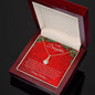 To My Daughter - Merry Christmas - Alluring Beauty Necklace