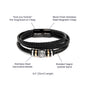 New Dad Gift - Love You Forever Bracelet