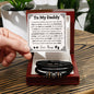 New Dad Gift - Love You Forever Bracelet