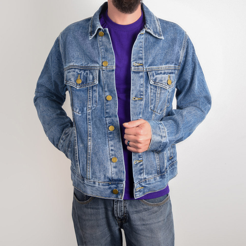 A Denim Jacket for The Loving King in Your Life