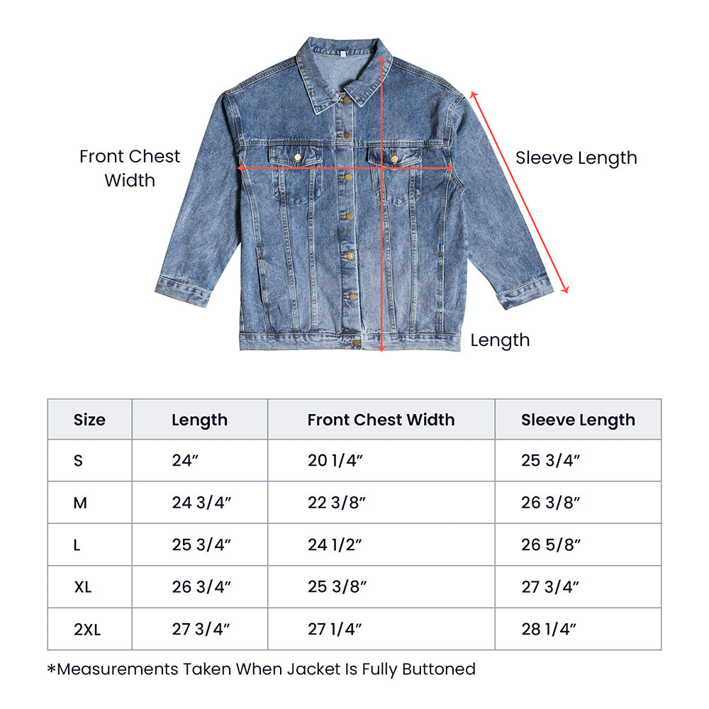 A Denim Jacket for The Loving King in Your Life