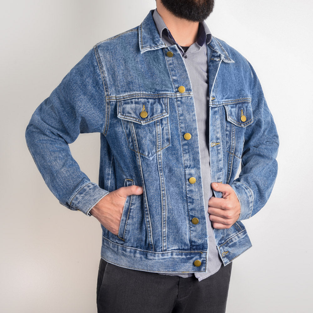 A Denim Jacket for The Loving King in Your Life