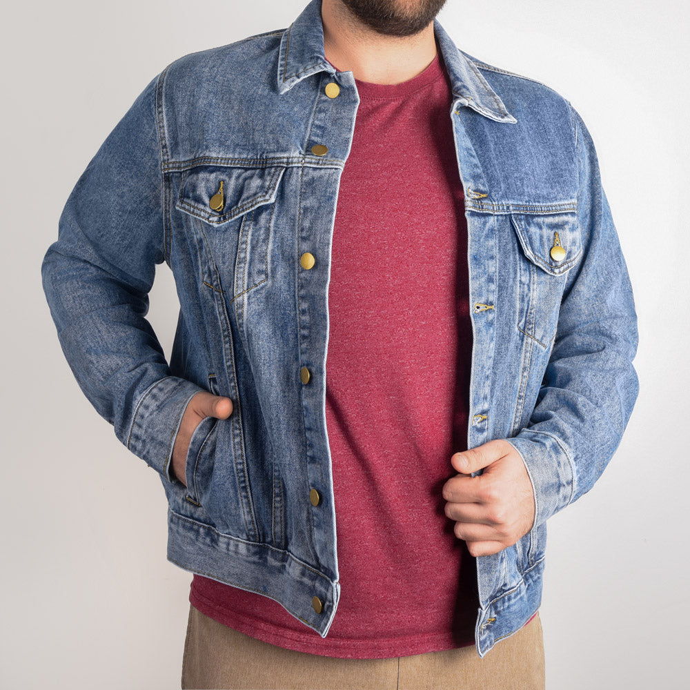 A Denim Jacket for The Loving King in Your Life