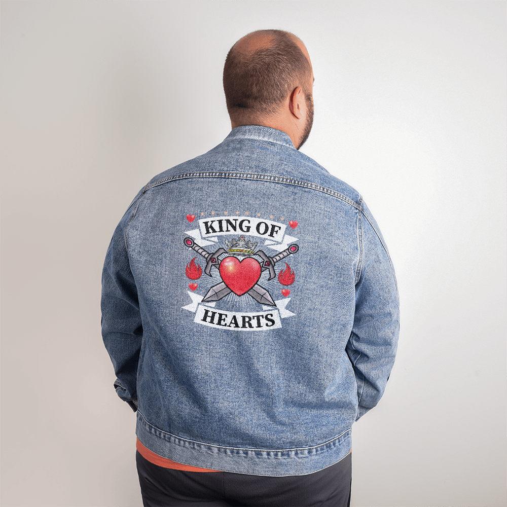 A Denim Jacket for The Loving King in Your Life