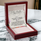 To My Gorgeous Wife - Our Love Is Forever Necklace