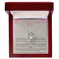 To My Wife - A Beautiful Forever Necklace