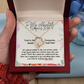 To My Gorgeous Wife - Our Love Is Forever Necklace
