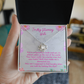 To My Wife - Love Knot Necklace - You Are So Beautiful