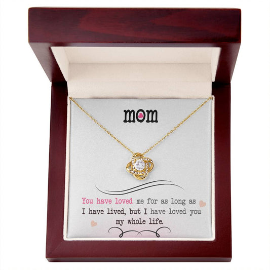 To My Mom, I Have Loved You My Whole Life