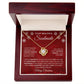To My Soulmate - Merry Christmas - Love Knot Necklace