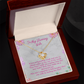 To My Wife - Love Knot Necklace - You Are So Beautiful