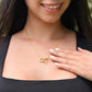 To My  Hearts Desire - My Soulmate - My  Wife - My Love - Interlocking Hearts Necklace