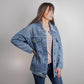 Oversized Women's Denim Jacket - Sassy - Classy - And Loved