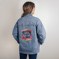 Oversized Women's Denim Jacket - Sassy - Classy - And Loved