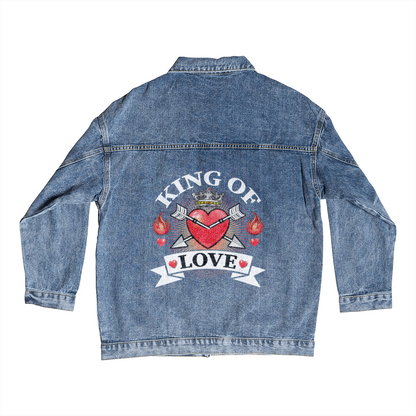 King of Love Denim Jacket for The King In Your Life