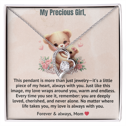 To My Precious Daughter - Love Forever Necklace
