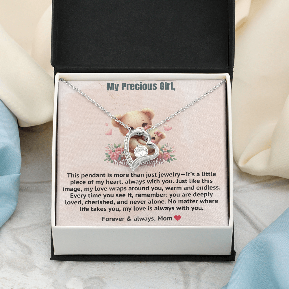 To My Precious Daughter - Love Forever Necklace