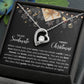 To My Soulmate - Merry Christmas - Forever Love Necklace