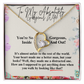 To My Gorgeous Wife - Our Love Is Forever Necklace