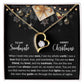 To My Soulmate - Merry Christmas - Forever Love Necklace