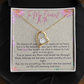 To My Wife - A Beautiful Forever Necklace