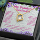 To My Beautiful Soulmate - My Wife - A Forever Love Necklace