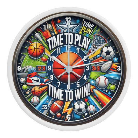 To My Son - A Sports Clock For You