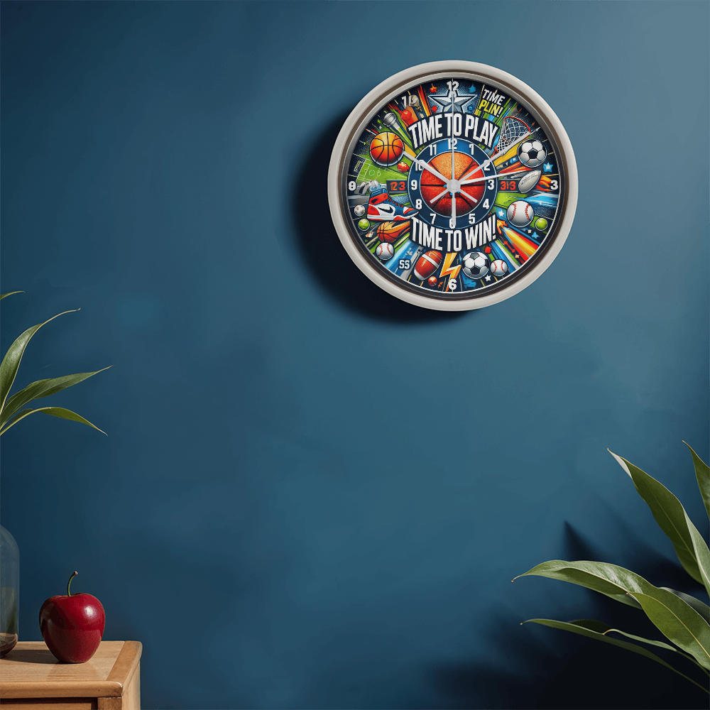 To My Son - A Sports Clock For You