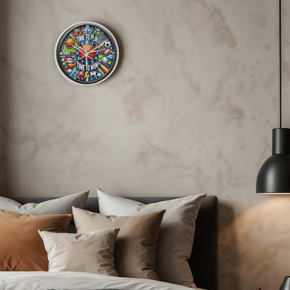 To My Son - A Sports Clock For You