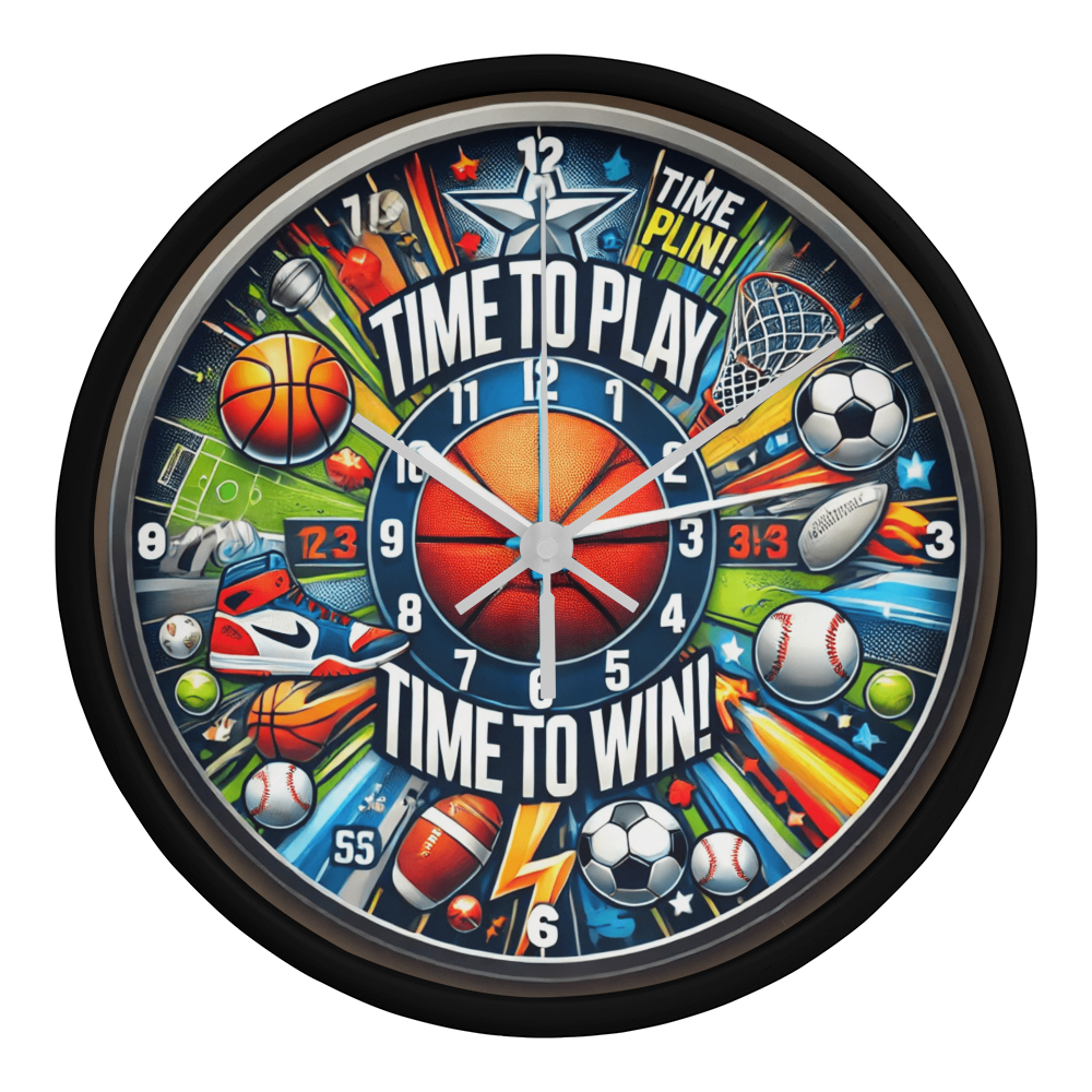 To My Son - A Sports Clock For You