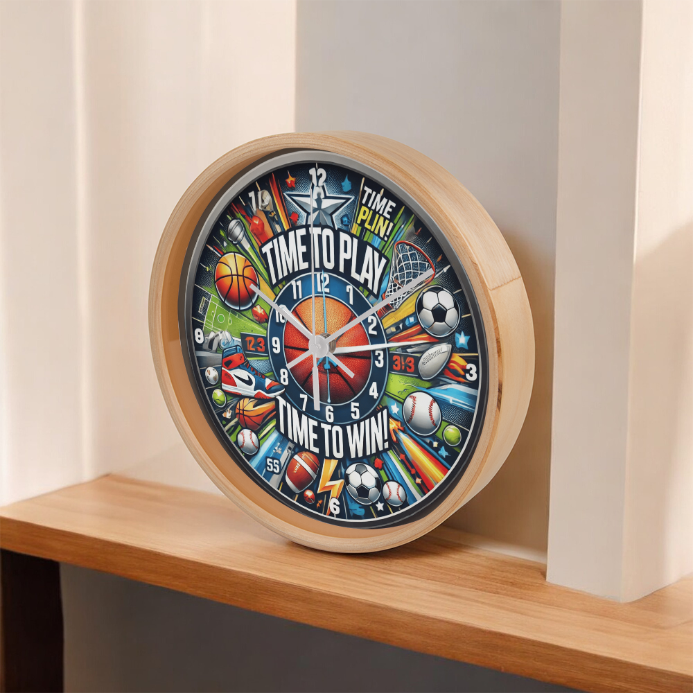 To My Son - A Sports Clock For You