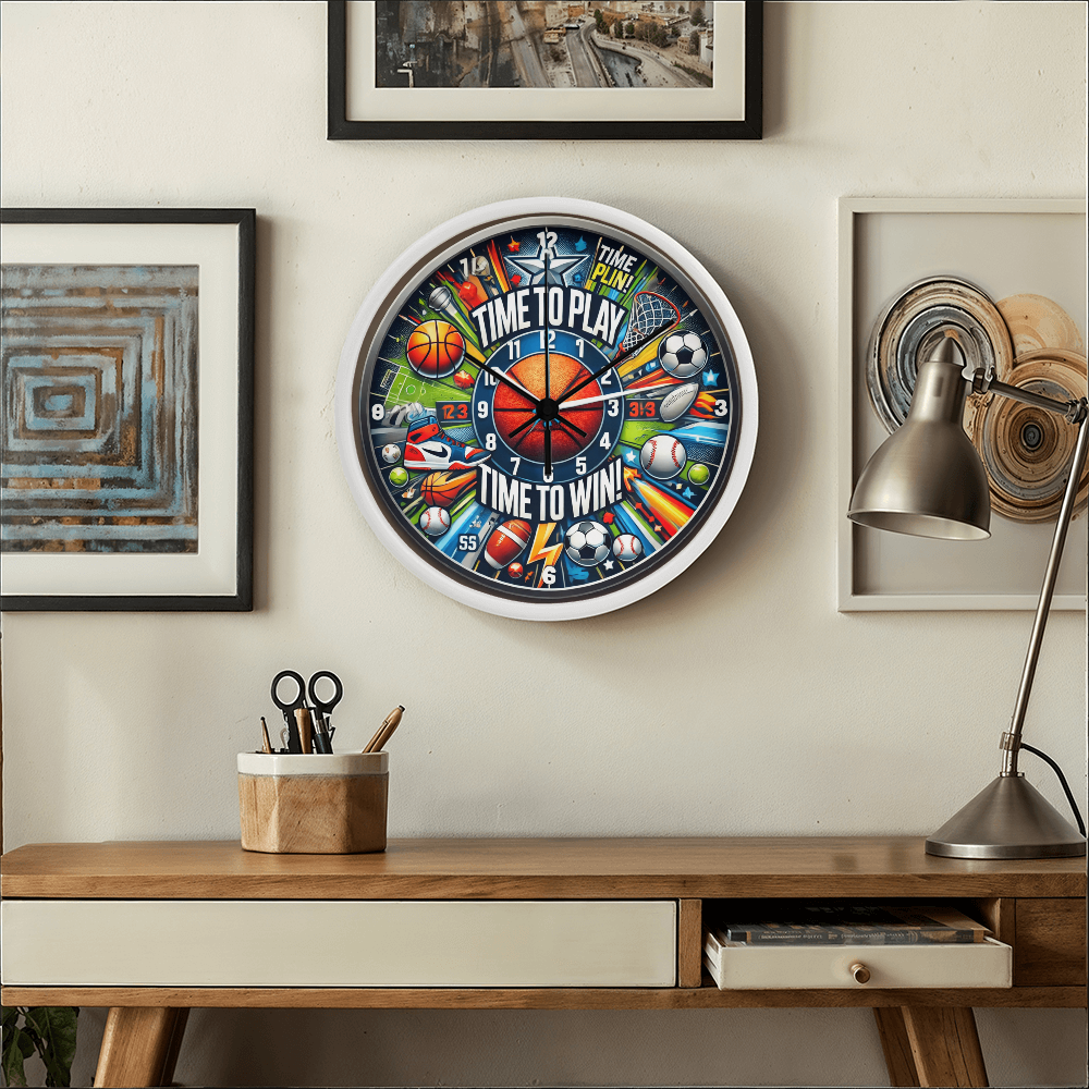 To My Son - A Sports Clock For You