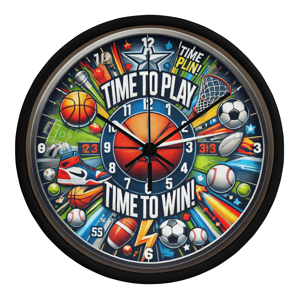 To My Son - A Sports Clock For You