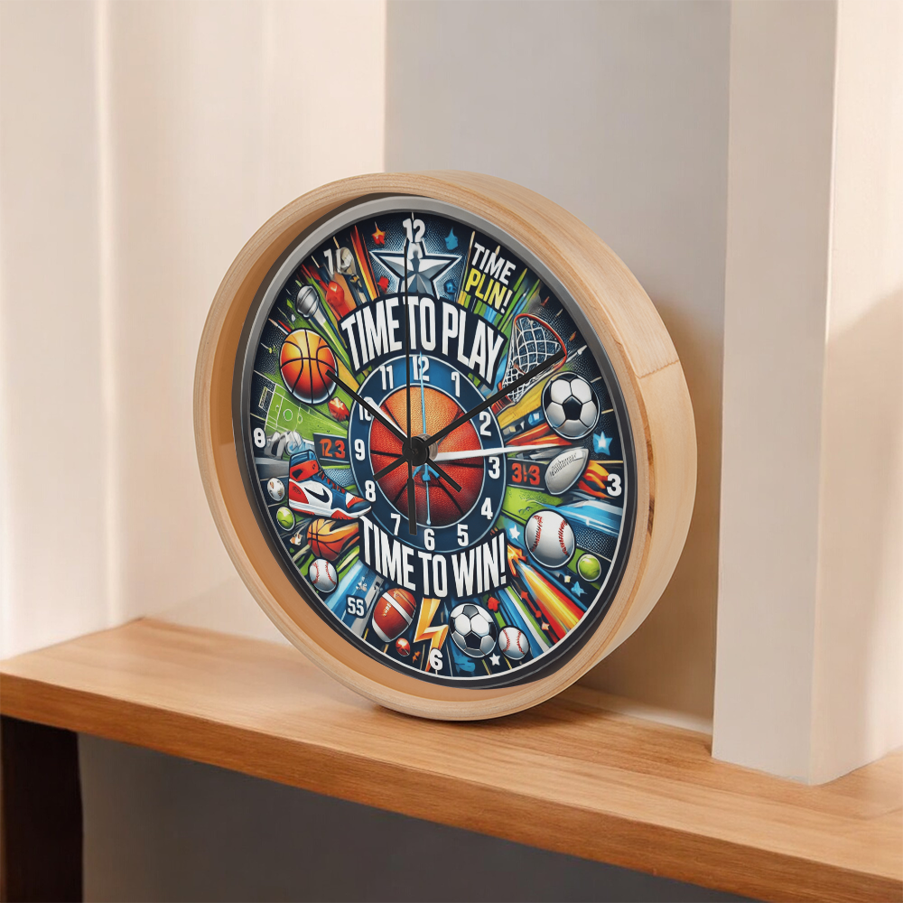 To My Son - A Sports Clock For You